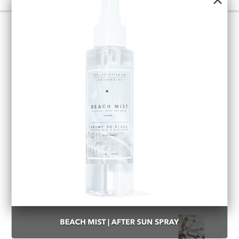 lyfestyle co beach mist botanical after sun